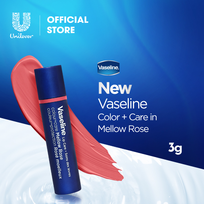 Vaseline Lip Care Colour+Care Mellow Rose 3G Shopee Philippines
