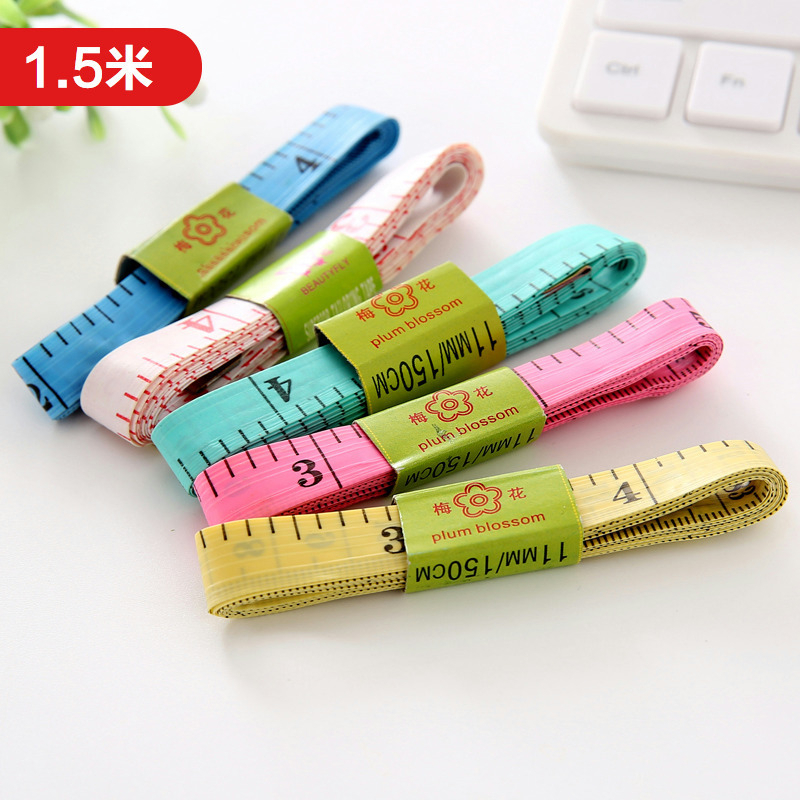 Body Measuring Tape 150cm/60 Inch Measure Meter Film For Waist Chest Legs  Centimeter Measurement Retractable Ruler Sewing Tailor