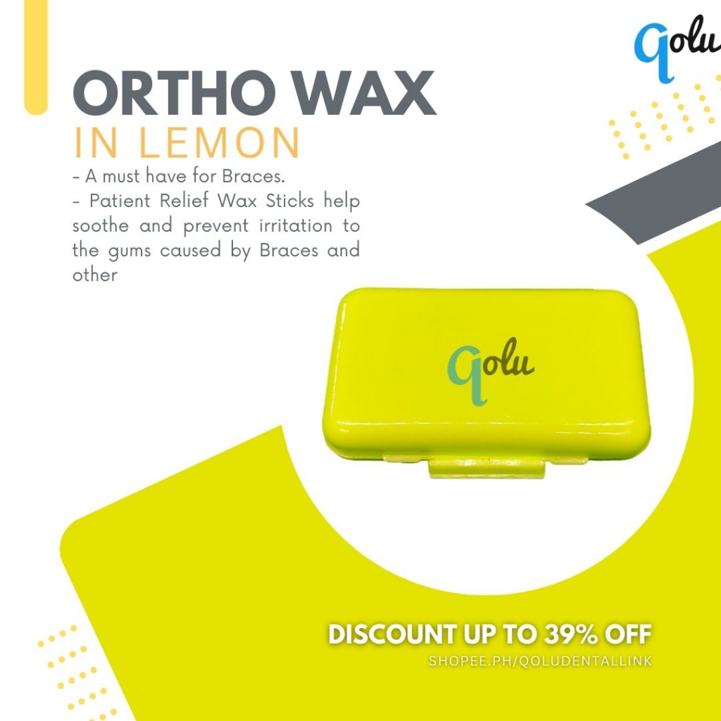 Ortho wax orthodontic wax p17 ortho wax fruit flavor f Shopee Philippines