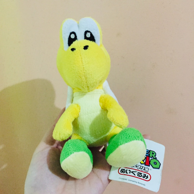 Super Mario Koopa Troopa mascot plush with tag | Shopee Philippines