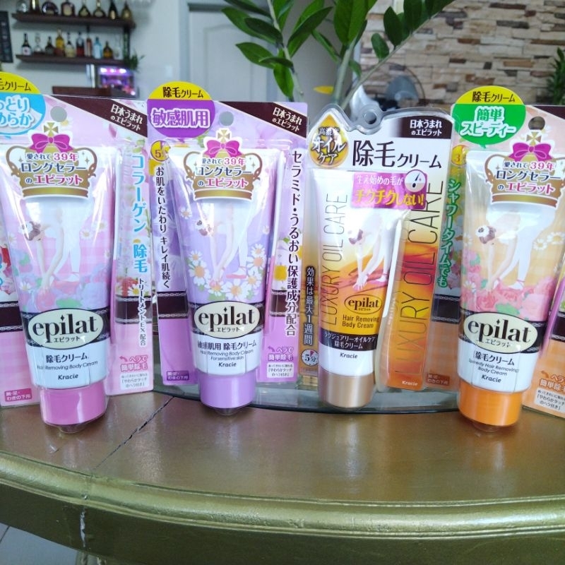 Kracie Epilat Hair Removing Body Cream 150g Shopee Philippines