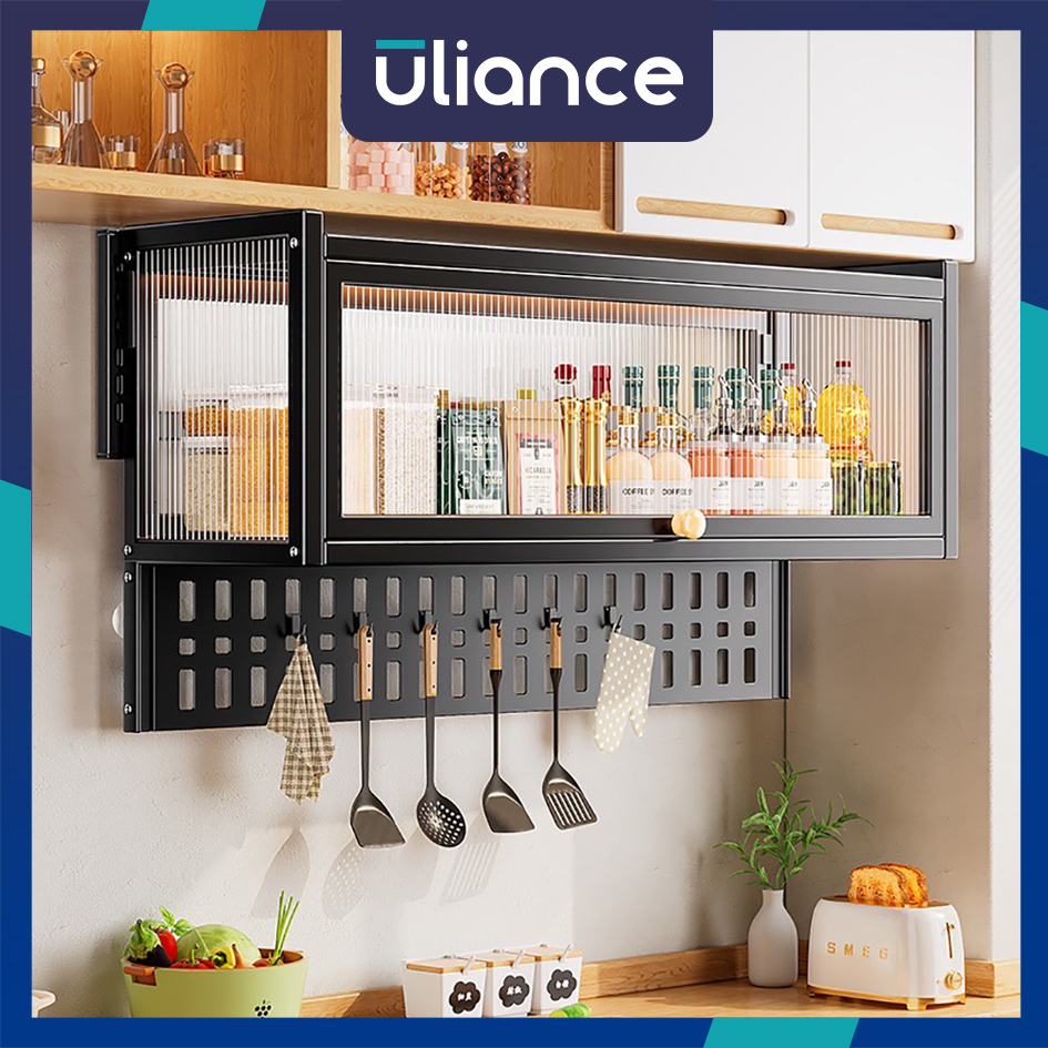 Uliance Hanging Kitchen Wall Mounted Storage Spice Rack