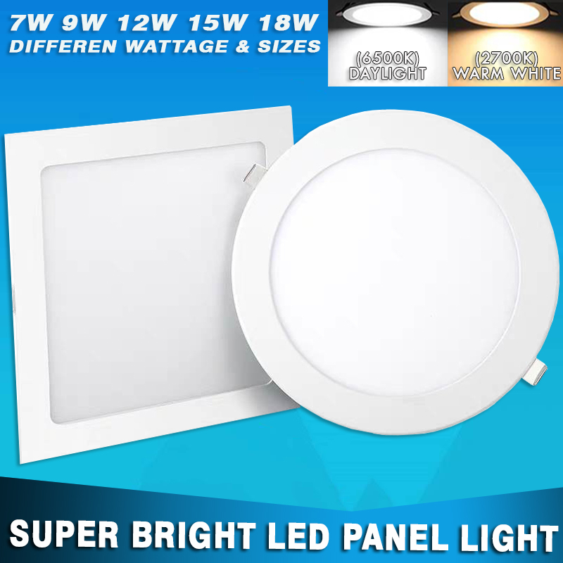 LED Downlight Thin Round Flat Square Downlight For House Ceiling