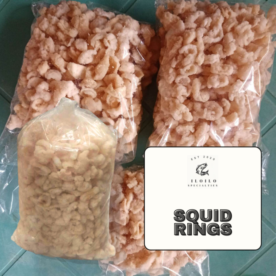 100% Original Best Selling Squid Rings from Iloilo, Ready to eat snack