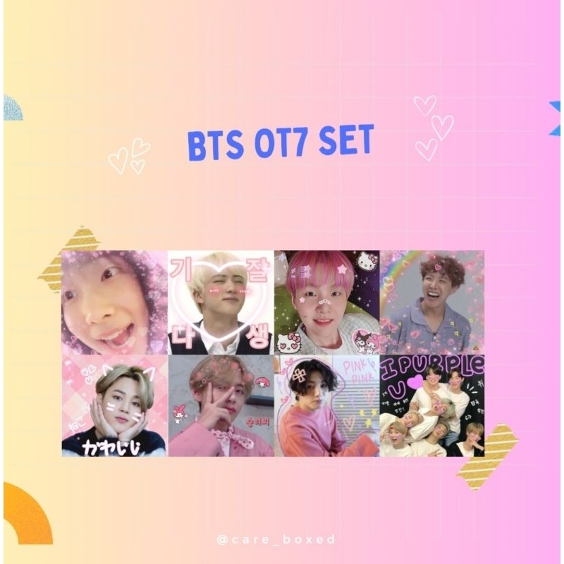 Bts Fragile Happy Love Mail Stickers - Prikula 