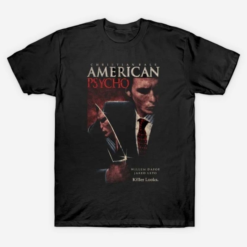 HORROR MOVIE TSHIRTS (American Psycho) Shopee Philippines