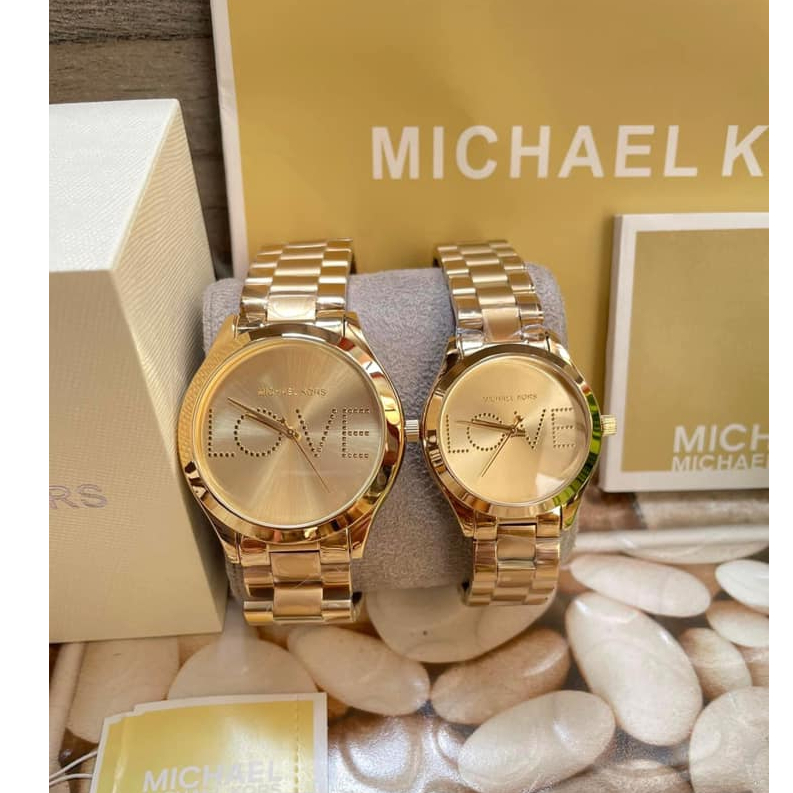 MK Watch Pawnable MK Slimrunway LOVE Series MK3803 each