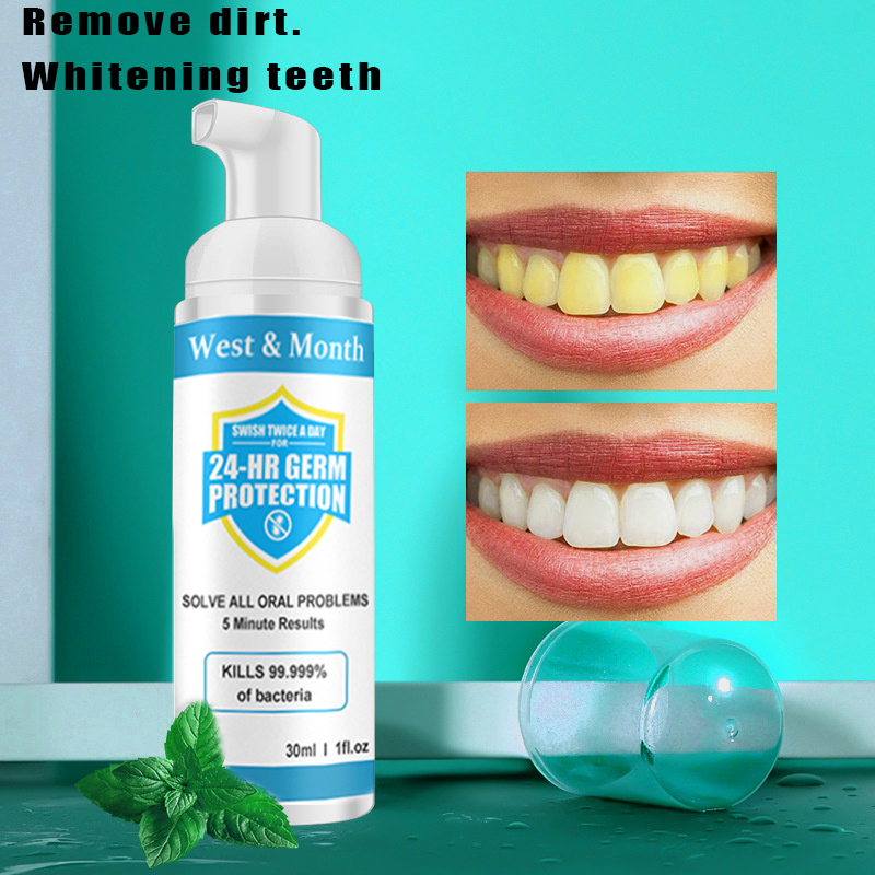 Teeth Whitening Toothpaste Care for Oral Health Removes Stains Breath