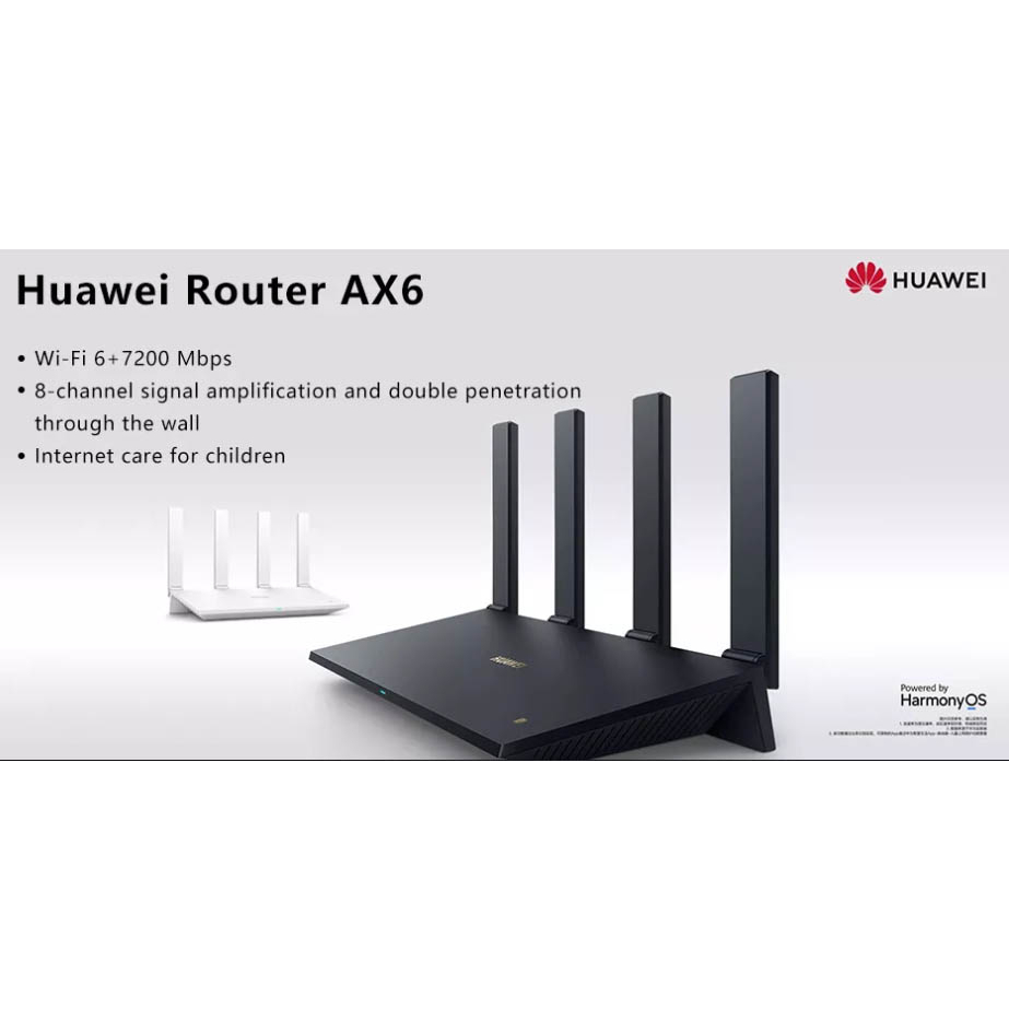 router wifi gigabit 6 de doble núcleo huawei ax2 ws7001