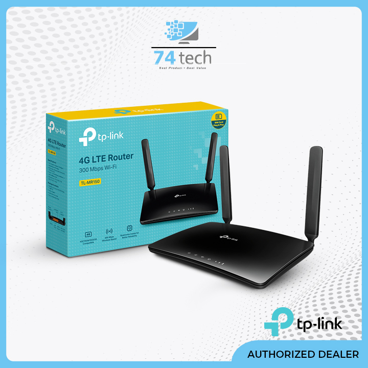 TP-Link TL-MR150 300MBPS WiFi 4G LTE Router | Shopee Philippines