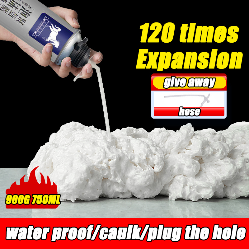 Polyurethane expanding foam 900g insulation foam spray Insulation foam