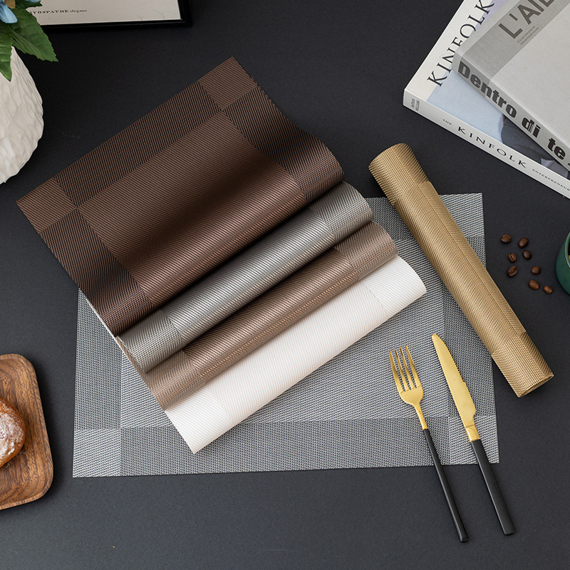 Placemats for Dining Table Waterproof Woven Place Mats for Kitchen