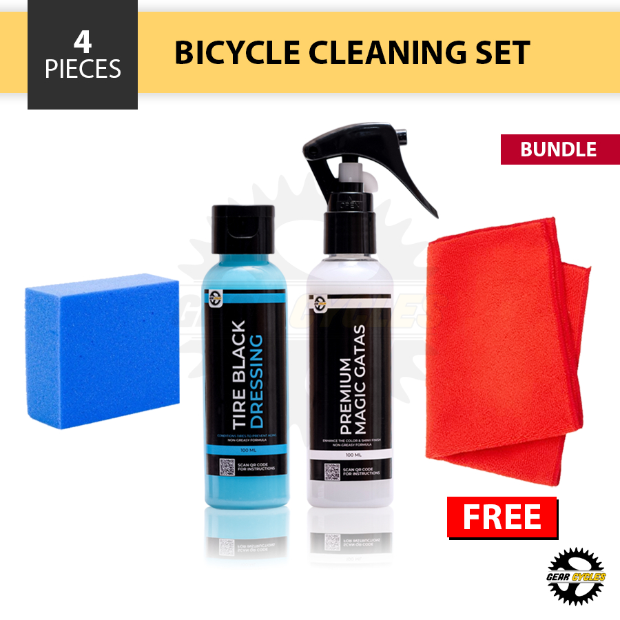 (BUNDLE) Gear Cycles Tire Black Conditioner Magic Gatas Mountain Road