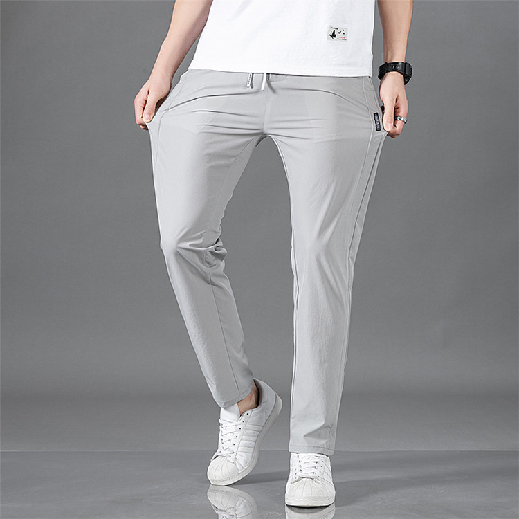 Casual pants Men's Slim Fitting Straight Tube Pants Men's Joggers Pants ...