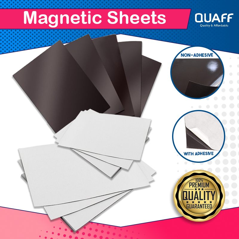 (5sheets) QUAFF Magnetic Sheet Cuttable for DIY Ref Magnet | Shopee ...