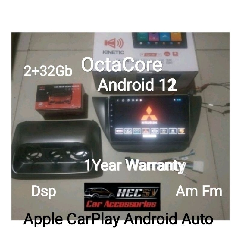 Lancer 9" Android Head Unit Stereo Cedia APPLE CARPLAY ANDROID AUTO Tv Touchscreen w