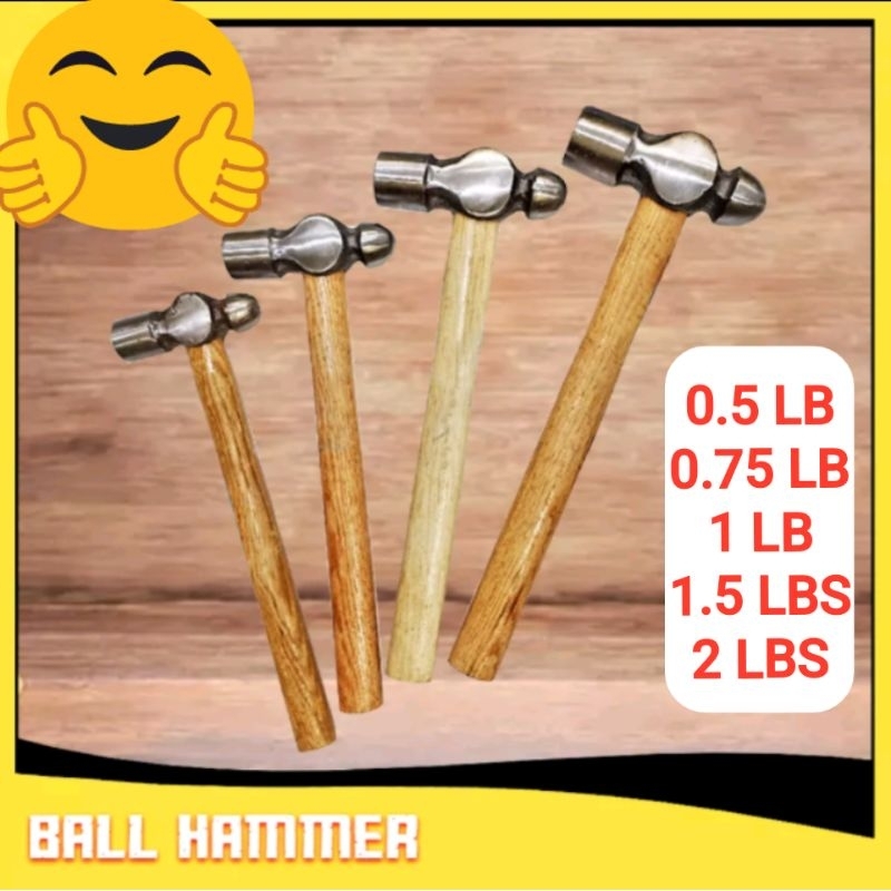 RIDER BALL PEIN HAMMER WOOD HANDLE BALL PEEN HAMMER BULL NOSE HAMMER ...