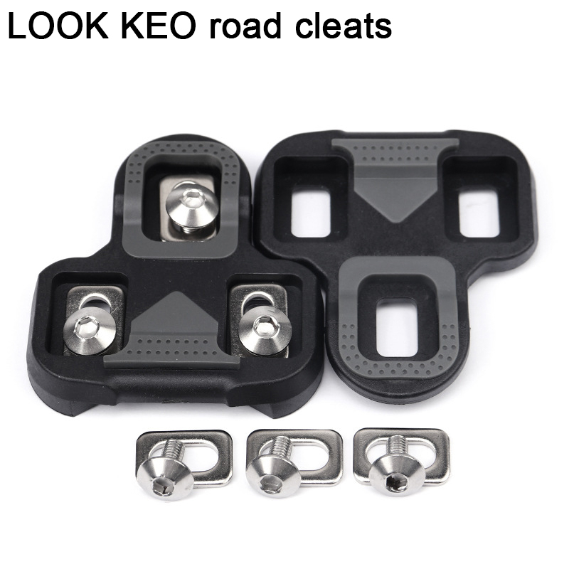 Road Bike Cleats Attachment 4.5 Degrees Durable Cycling Pedal Cleat for