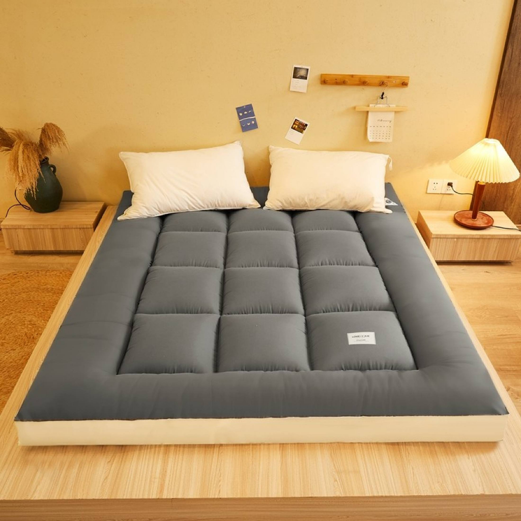 Tatami Mattress Thicken 10cm Foldable Topper Mattress Single/Queen/King