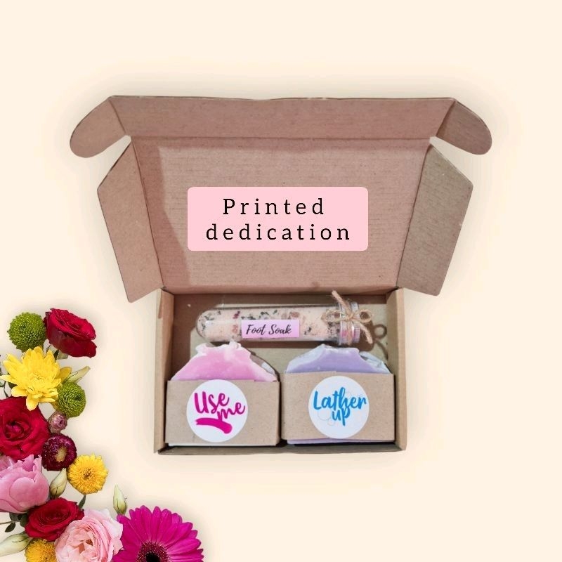 Gift Set 2 soaps & 1 foot soak Shopee Philippines