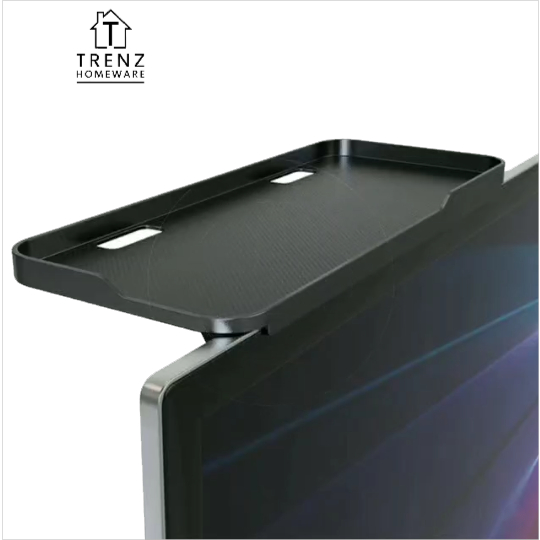 Adjustable TV Screen Storage Shelf Computer Monitor Stand Rack Shelf ...