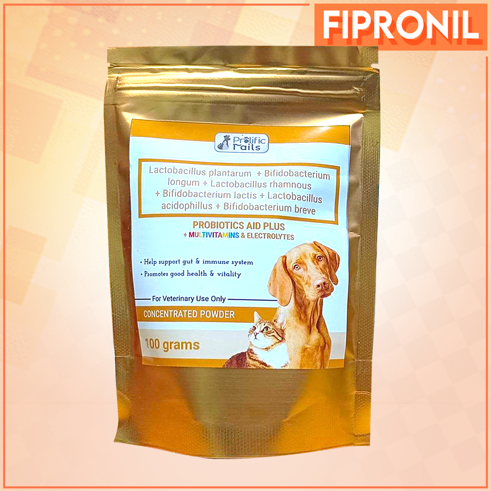 FIPRO-100g Prolific Tails Probiotics Aid Plus + Multivitamins and ...