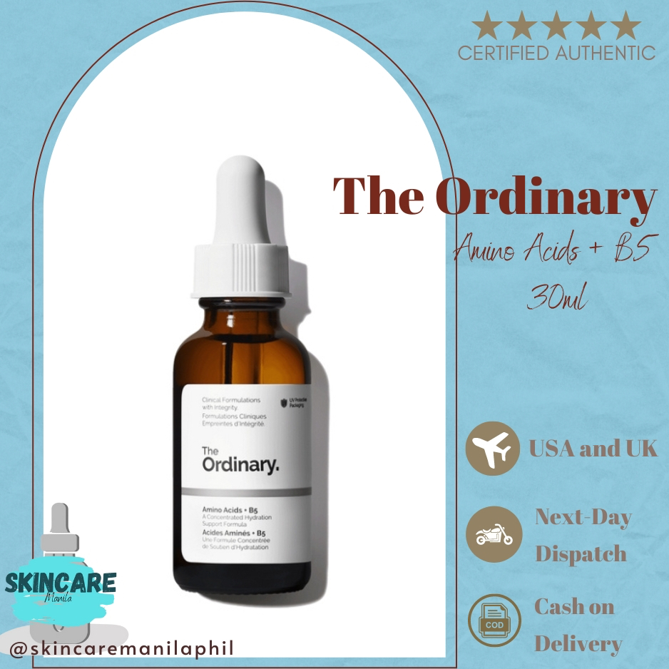 The Ordinary Amino Acids + B5 30ml Shopee Philippines