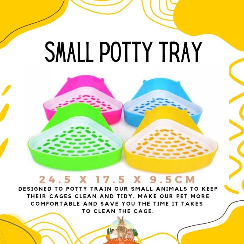 Small Potty Tray for Rabbits and Guineapigs | Shopee Philippines