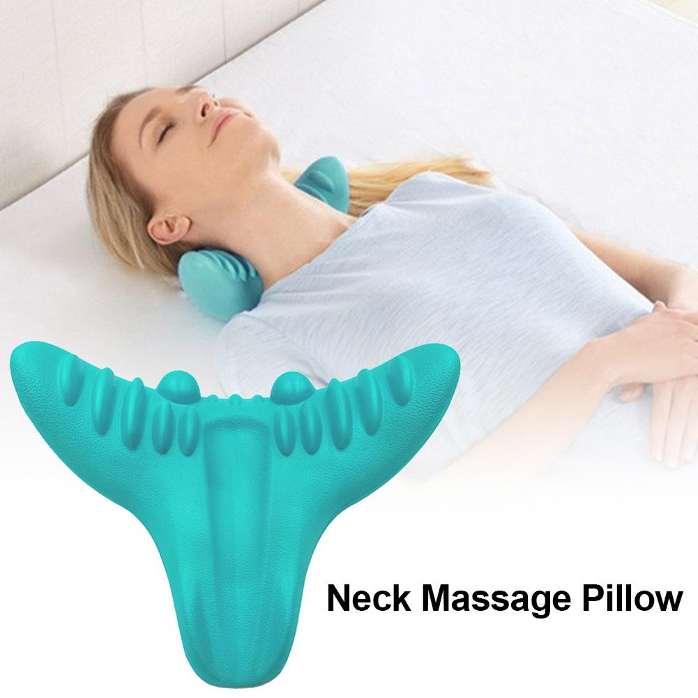 Neck Massage Pillow Cervical Spine Traction Device Body Relief Massager