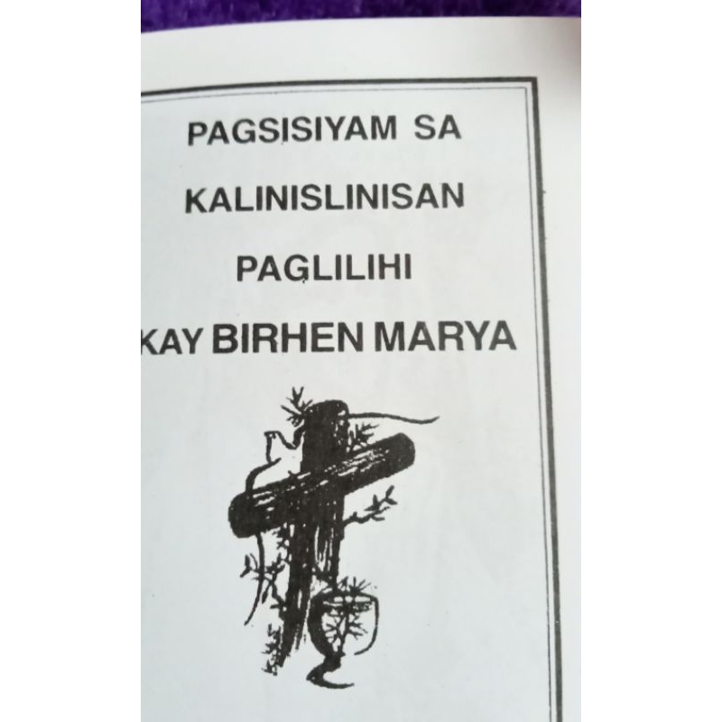 Novena prayer sa Mahal na Birhen Salvacion -Tagalog | Shopee Philippines