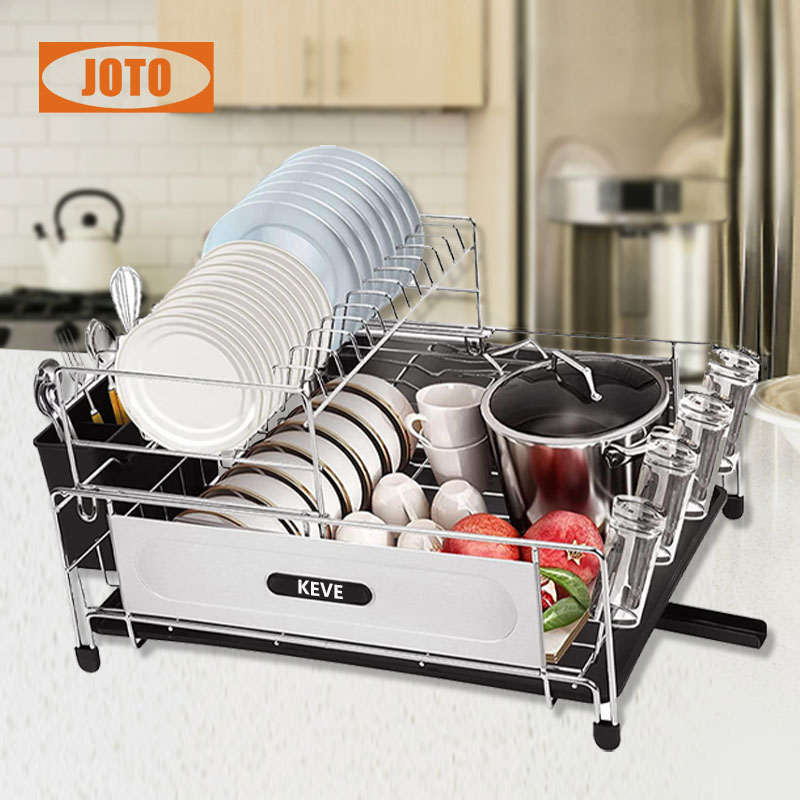 Add stainless steel to the kitchen with Sabatier's Dish Rack