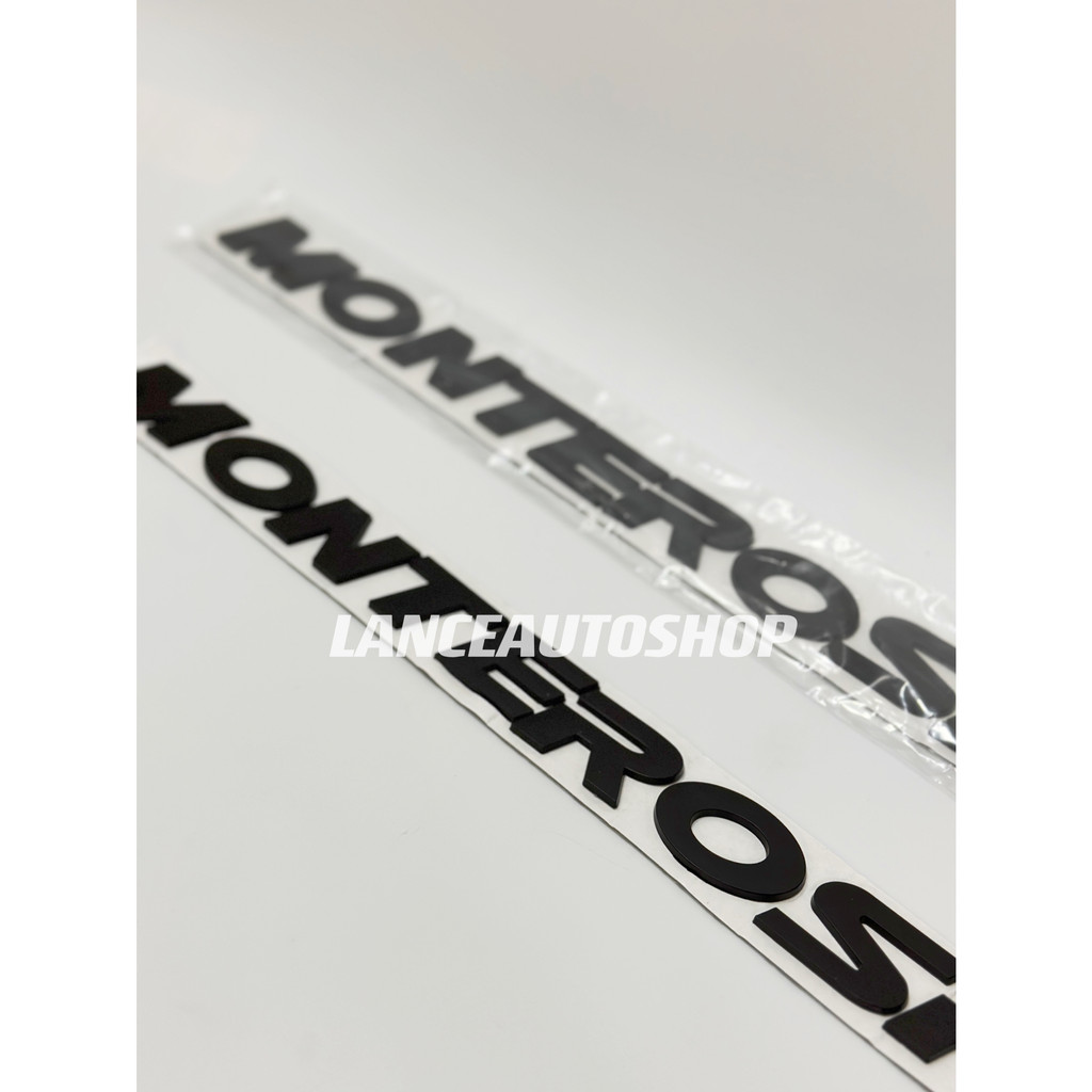 MONTERO SPORT Hood Emblem Matte Black 2009UP E025 Shopee Philippines