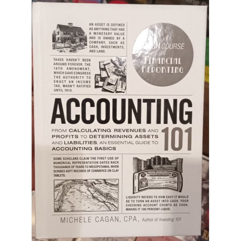 ACCOUNTING 101 BY.MICHELLE CAGAN BRAND NEW