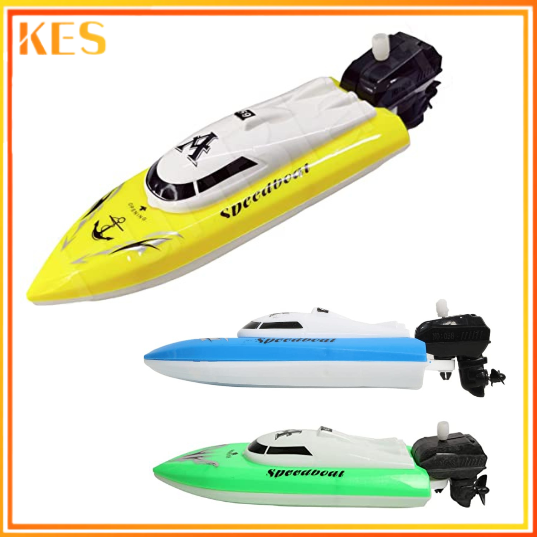 Creative Inflatable Wind Up speed Boat With Windup Outboard Engine