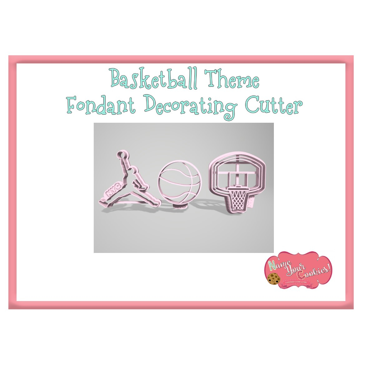 BASKETBALL SET FONDANT CUTTERS - CUPCAKE SIZE | Shopee Philippines