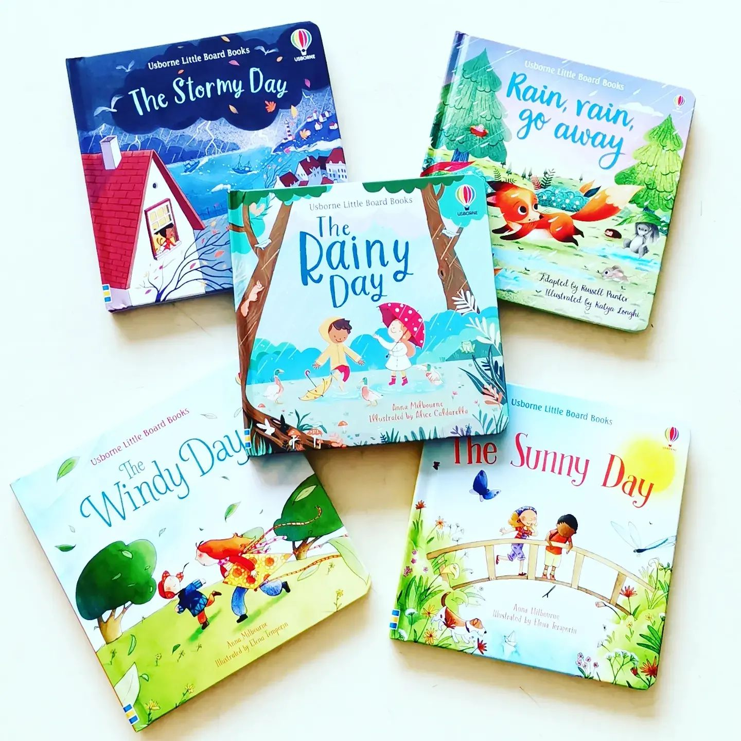 Usborne Little Board Books about Weather Shopee Philippines