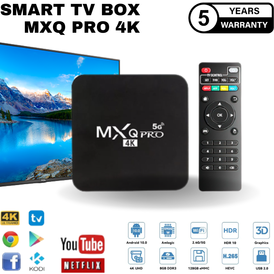 High Quality MXQ PRO 5G WIFI set Top TV Box Android 4K Smart TV BOX, Shop  Today. Get it Tomorrow!