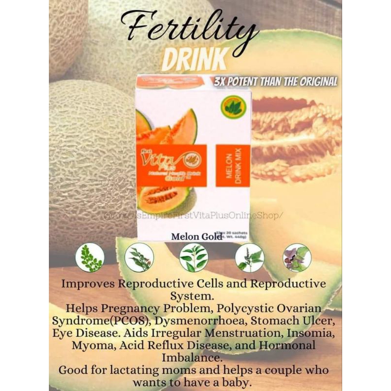 First Vita Plus Melon Gold box (20 sachet ) Shopee Philippines