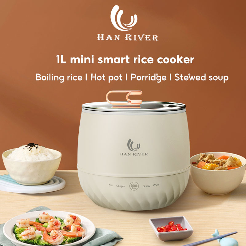 HAN RIVER Electric Rice Cooker 1L 24People Multifunction NonStick