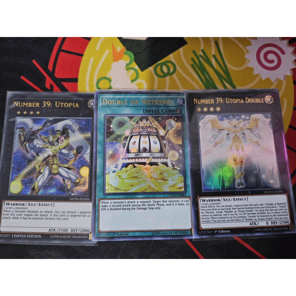 Yugioh Sets (Utopia Double Set) Shopee Philippines