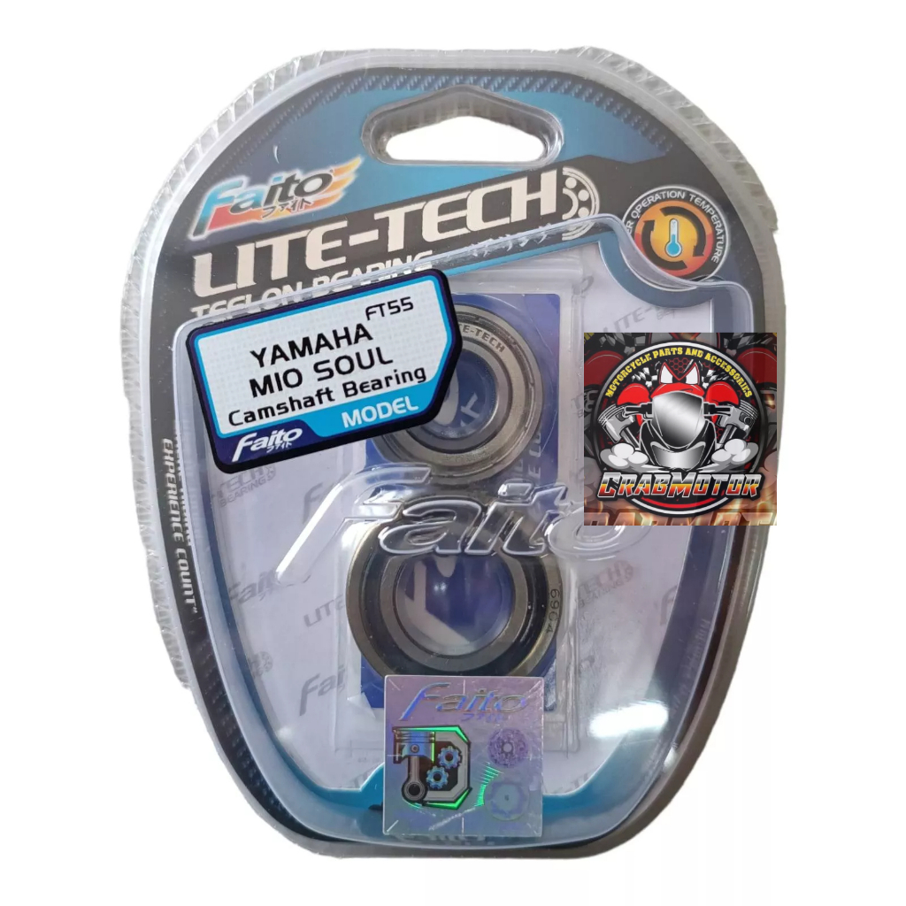 FAITO Camshaft Bearing (litetech) Mio Sporty / Amore / Soul Carb