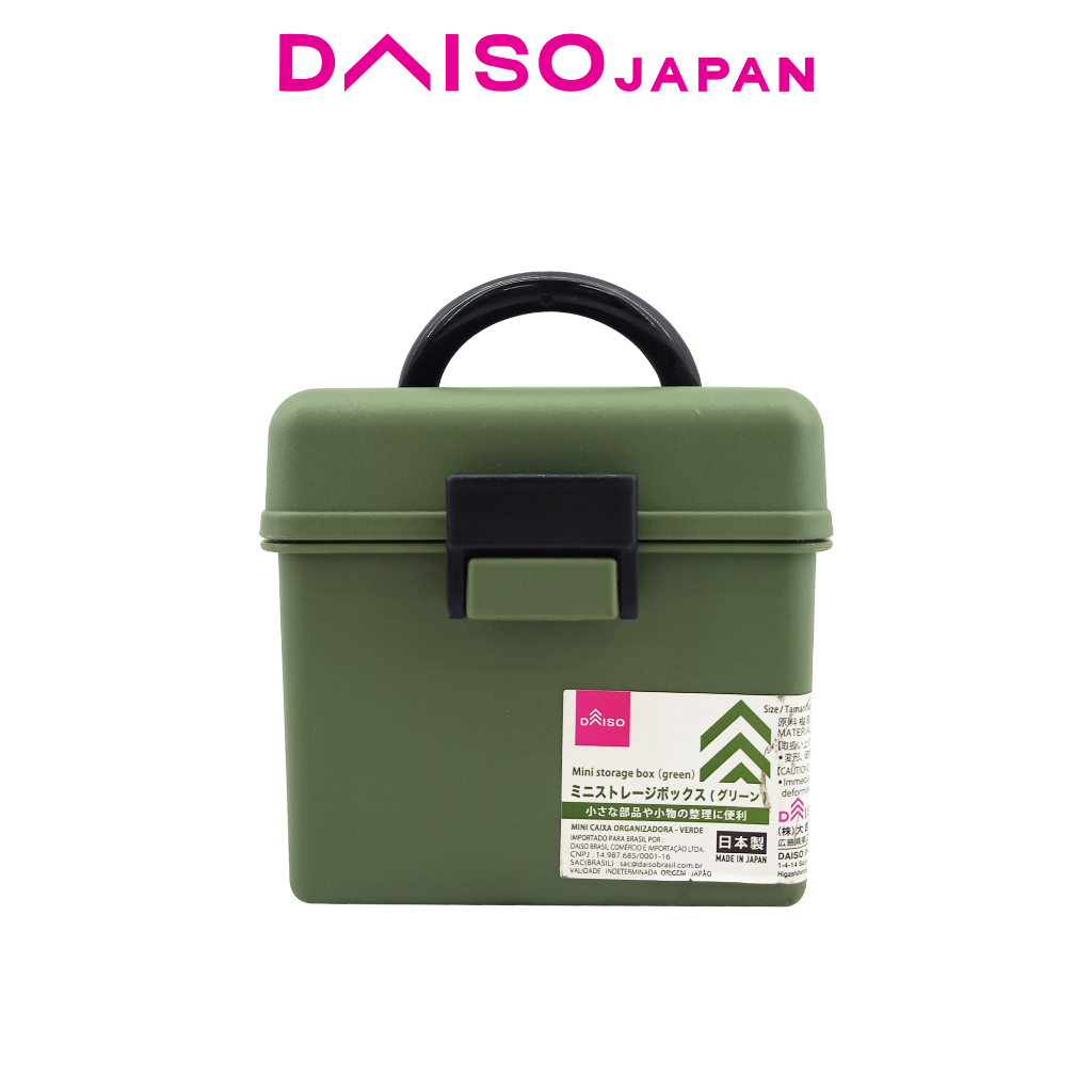 Daiso Green Mini Storage Box Shopee Philippines