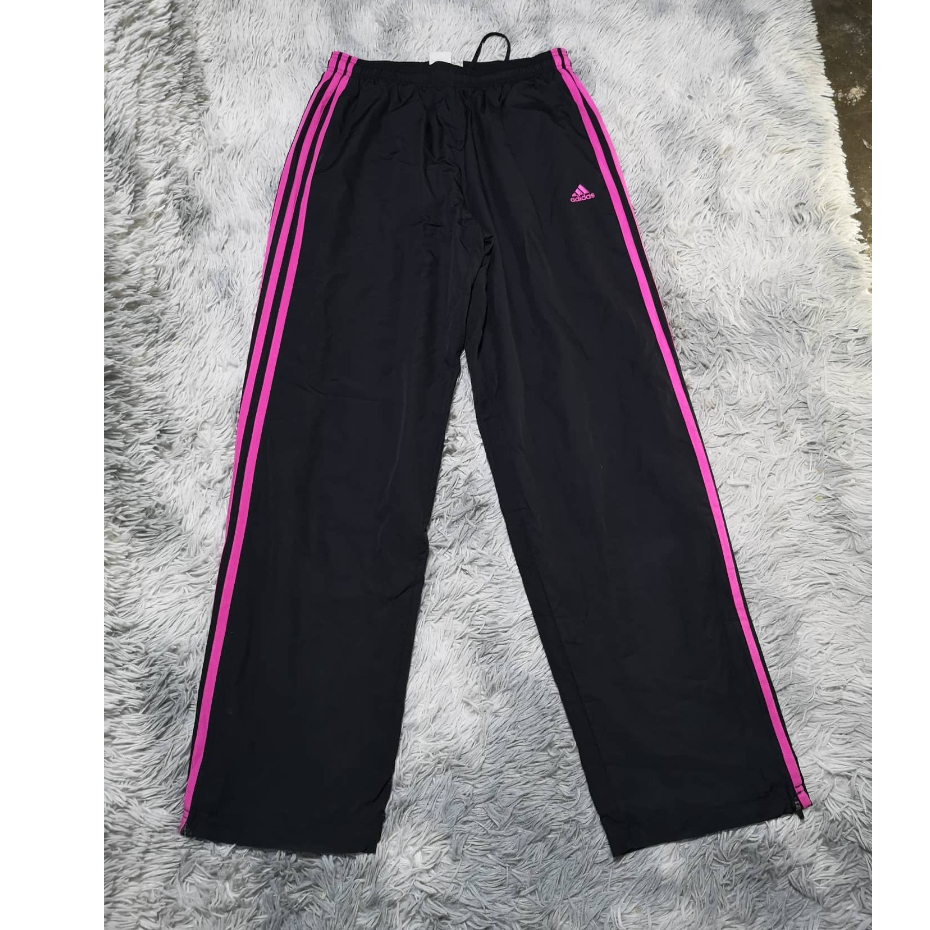 ADIDAS TRACK PANTS SPORT UNISEX RUNNING PANTS with zipper pockets