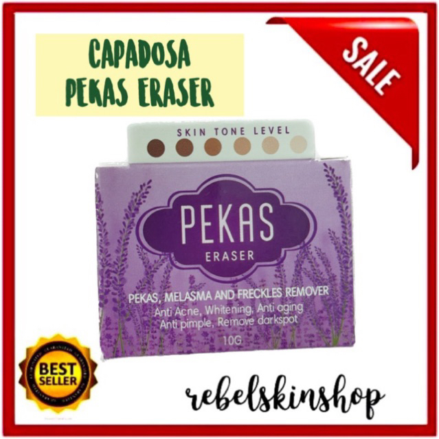 ***COD AVAILABLE CAPADOSA PEKAS ERASER CREAM Shopee Philippines