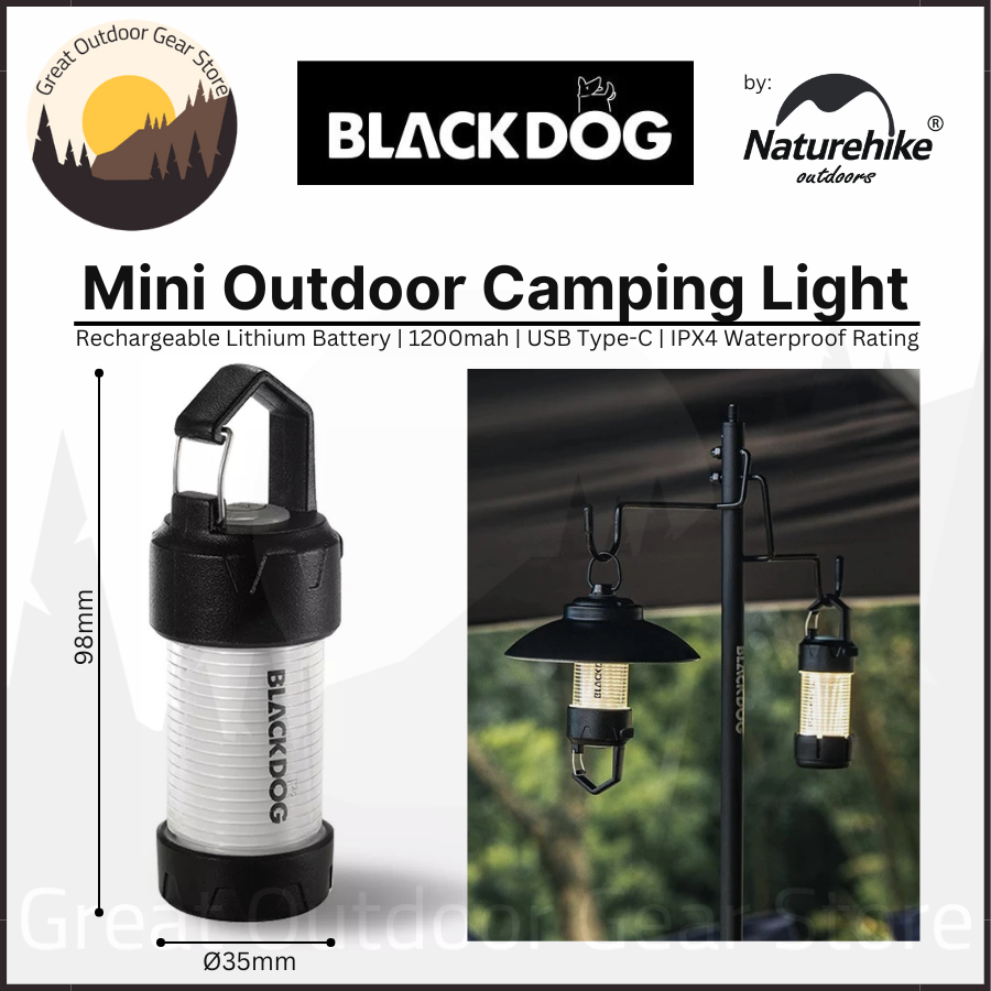 Blackdog Outdoor Camping Mini Lantern ML4 Light Multifunction Tent