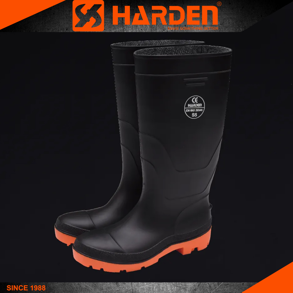 Harden Safety Boots steel toe midsole men's safety boots men rain work shoes Shopee Philippines