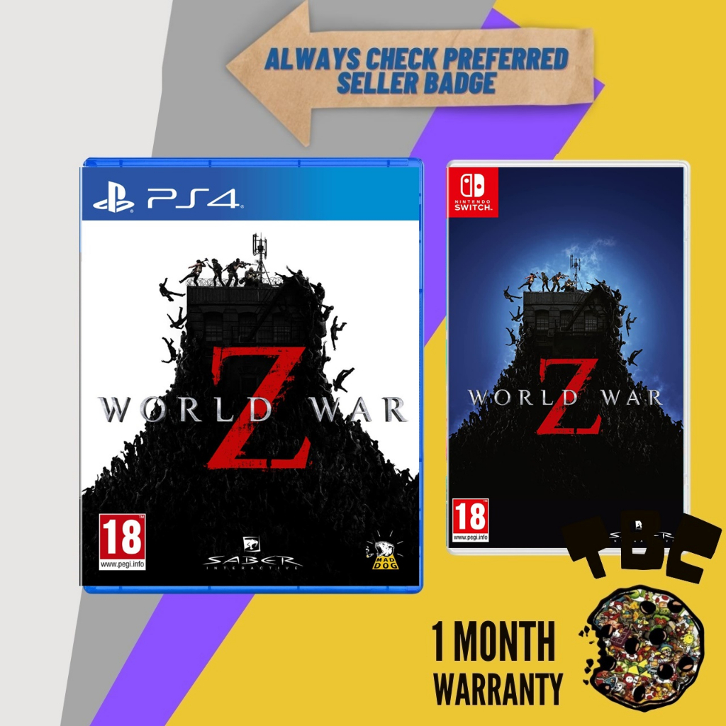 World War Z PS4 [R1] Switch [EUR] Shopee Philippines