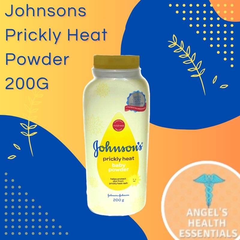 Johnsons Prickly Heat Powder 200g Shopee Philippines