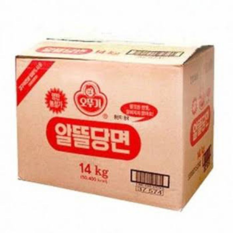Japchae Noodle 14kg (Korean Ottogi Glass Noodle for Japchae) Shopee