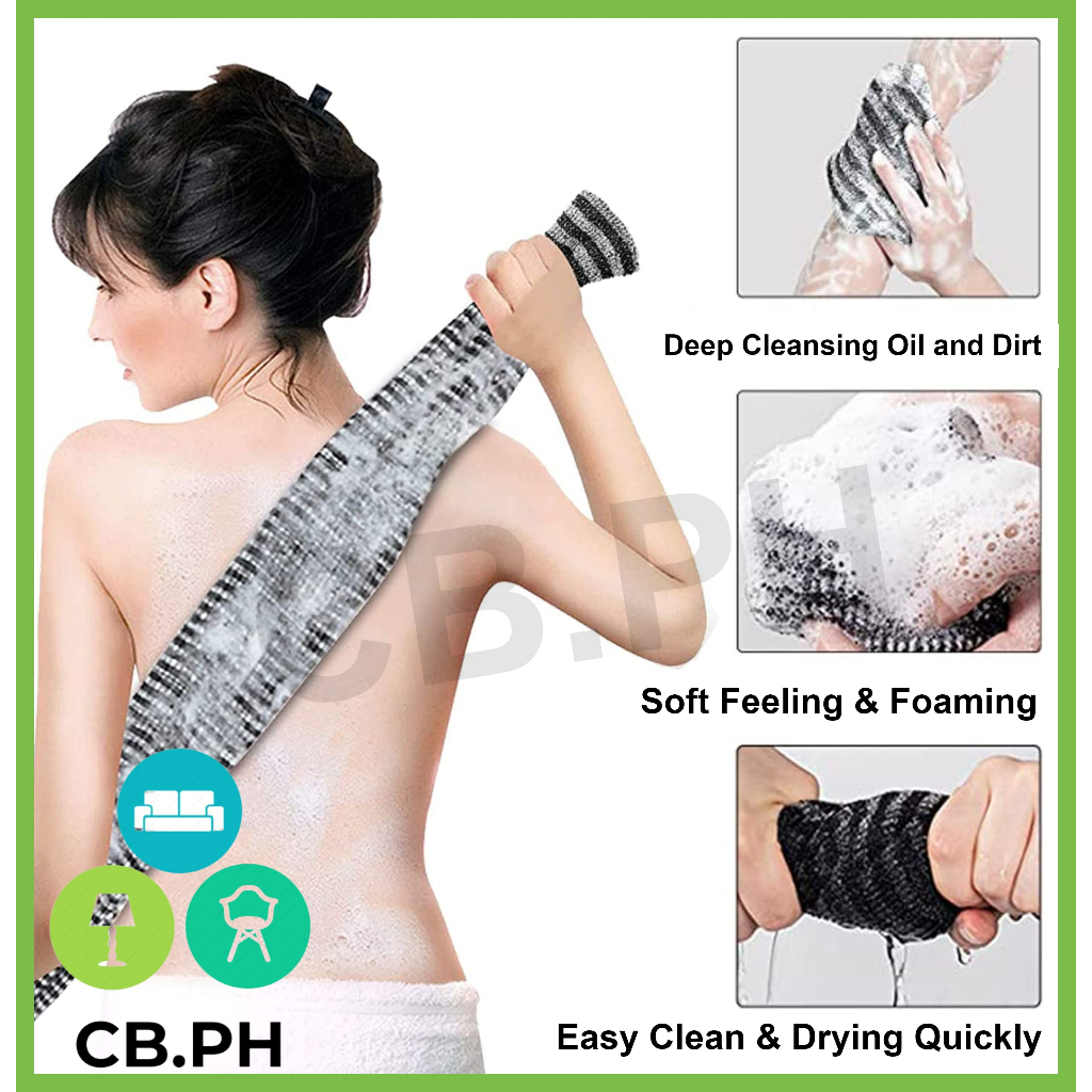 CB.PH Cleaner Body Cleaning Body Rub Washcloth Shower Scrubber ...
